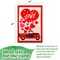 G128 Happy Valentine's Day Love Truck Garden Flag 12x18 In Double Sided Valentine's Day Yard Garden Lawn Decoration
